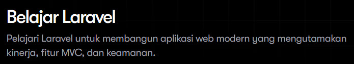 BELAJAR LARAVEL 7 DARI PARSINTA
